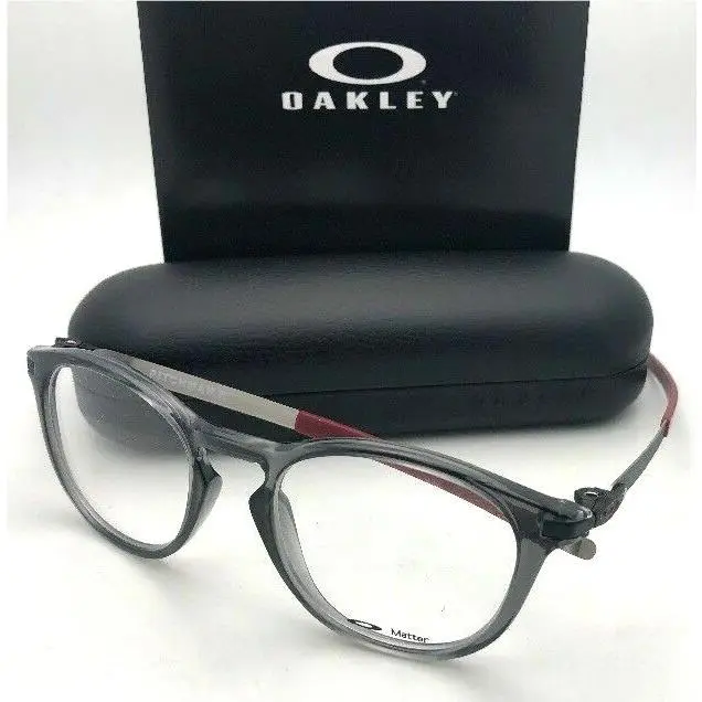 Oakley Eyeglasses Pitchman R OX8105-0250 50-19 140 Grey Smoke Black Frames