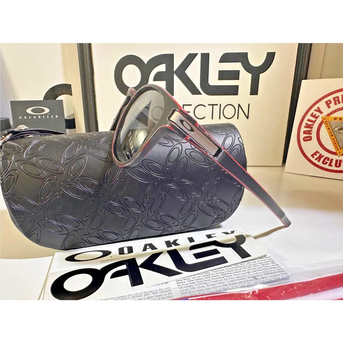 Oakley Raceworn Latch OO9265 Collection • Prizm Black w Usa Carry Bag