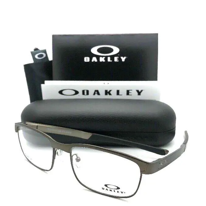 Titanium Eyeglasses Surface Plate OX5132-0254 54-18 138 Pewter Frame by Oakley