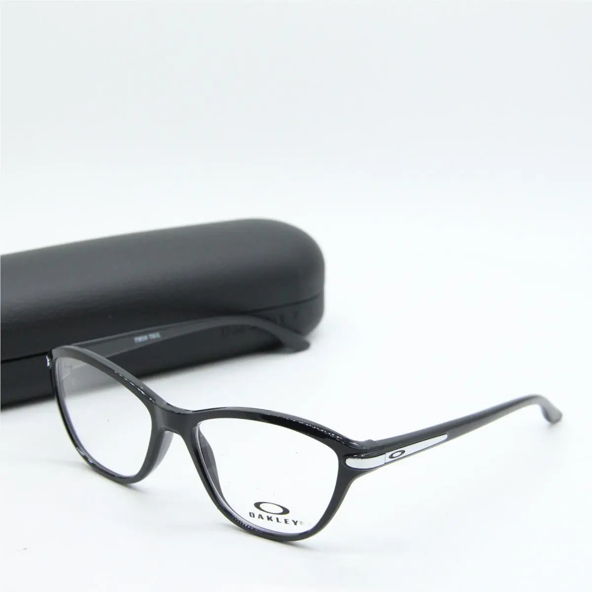 Oakley OX8008 0548 Polished Black Eyeglasses Frames W/case 48-14