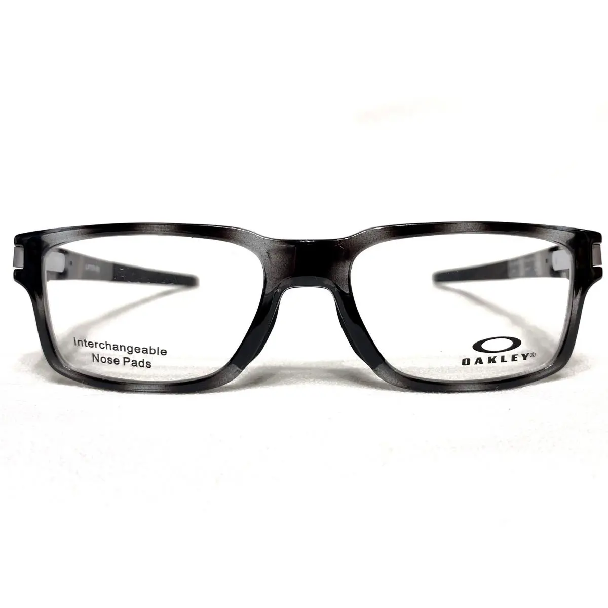 Oakley Latch EX OX8115-0752 Mens Grey Tortoise Eyeglasses Frames 52/17 136