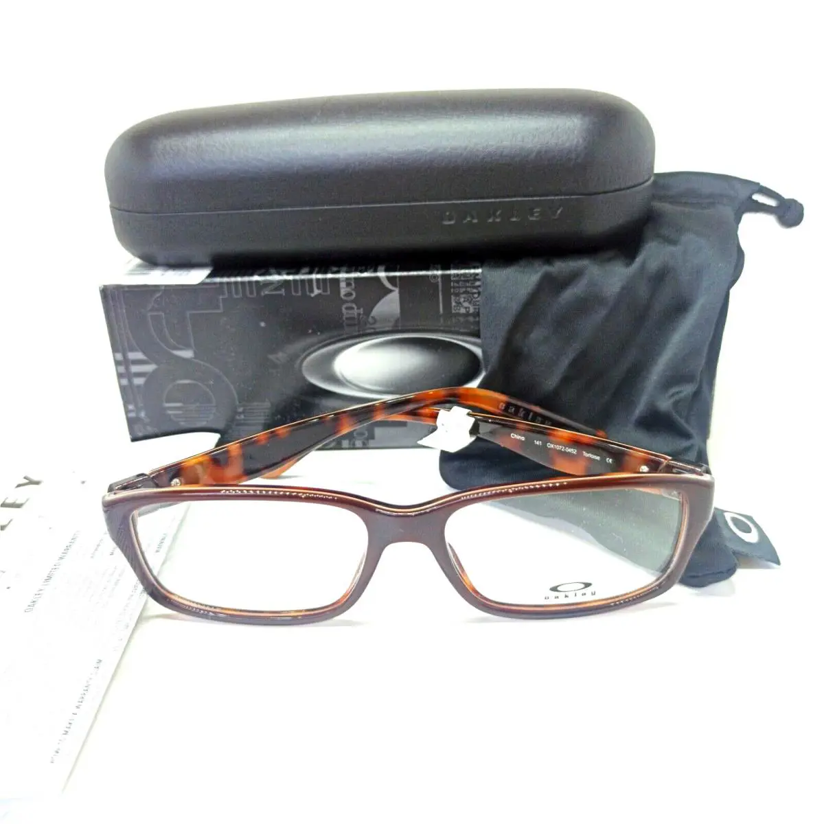 Eyeglasses OX 1072 0452 Brown Tortoise Frame Demo RX by Oakley