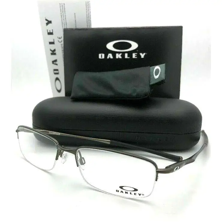 Eyeglasses Clubface OX 3102-0354 54-17 Semi-rimless Pewter Frames by Oakley