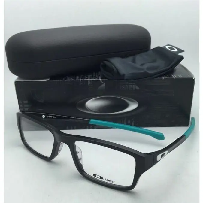 Eyeglasses Chamfer OX 8039-0953 53-18 Black Sea Foam Frame w/ Clear by Oakley
