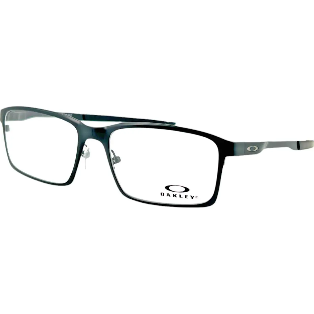 Oakley Base Plane OX3232-0154 Mens Metal Eyeglass Frame 01 Satin Black 54-17 - Frame: Black