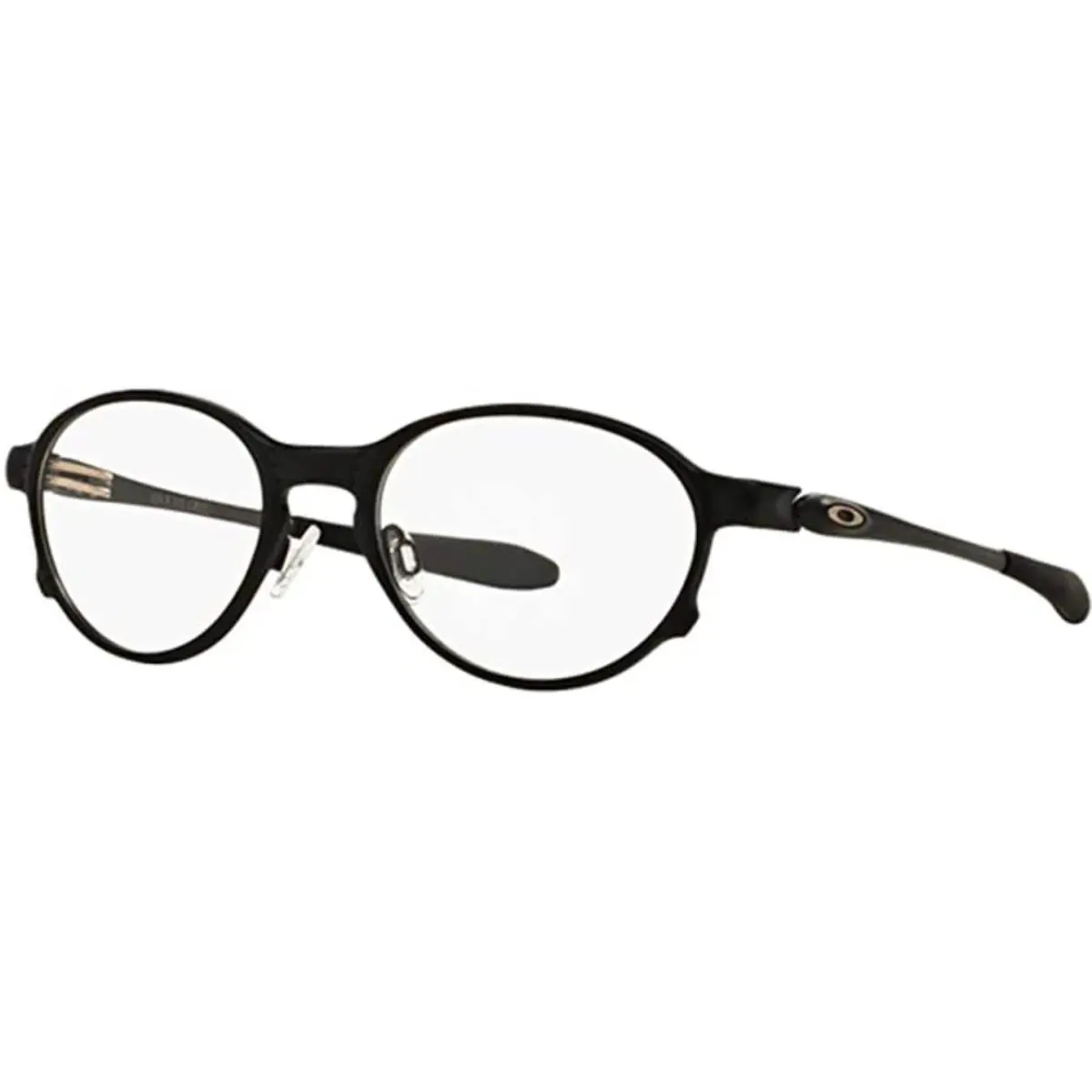 Overlord OX5067-0251 51mm Satin Black Titanium Eyeglasses Frames by Oakley