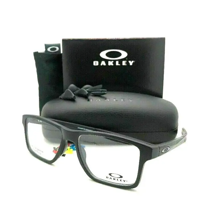 Eyeglasses Chamfer Squared OX8143-0154 54-16 140 Matte Black Frames by Oakley