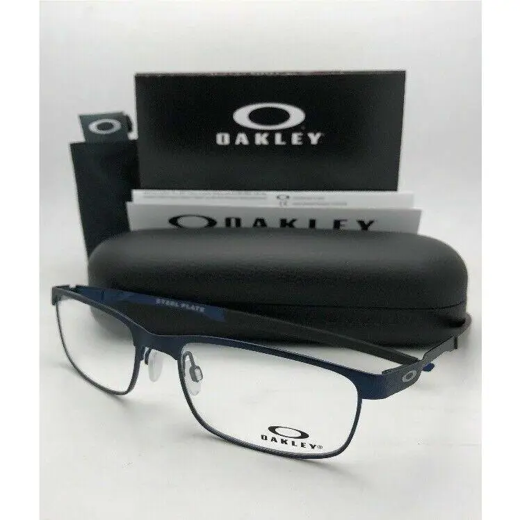 Oakley Eyeglasses Steel Plate OX3222-0354 54-18 141 Powder Midnight Frames