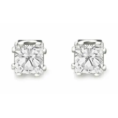 Crystals By  Stud Princess Cut 2 Ctw Earrings Gorgeous by Swarovski
