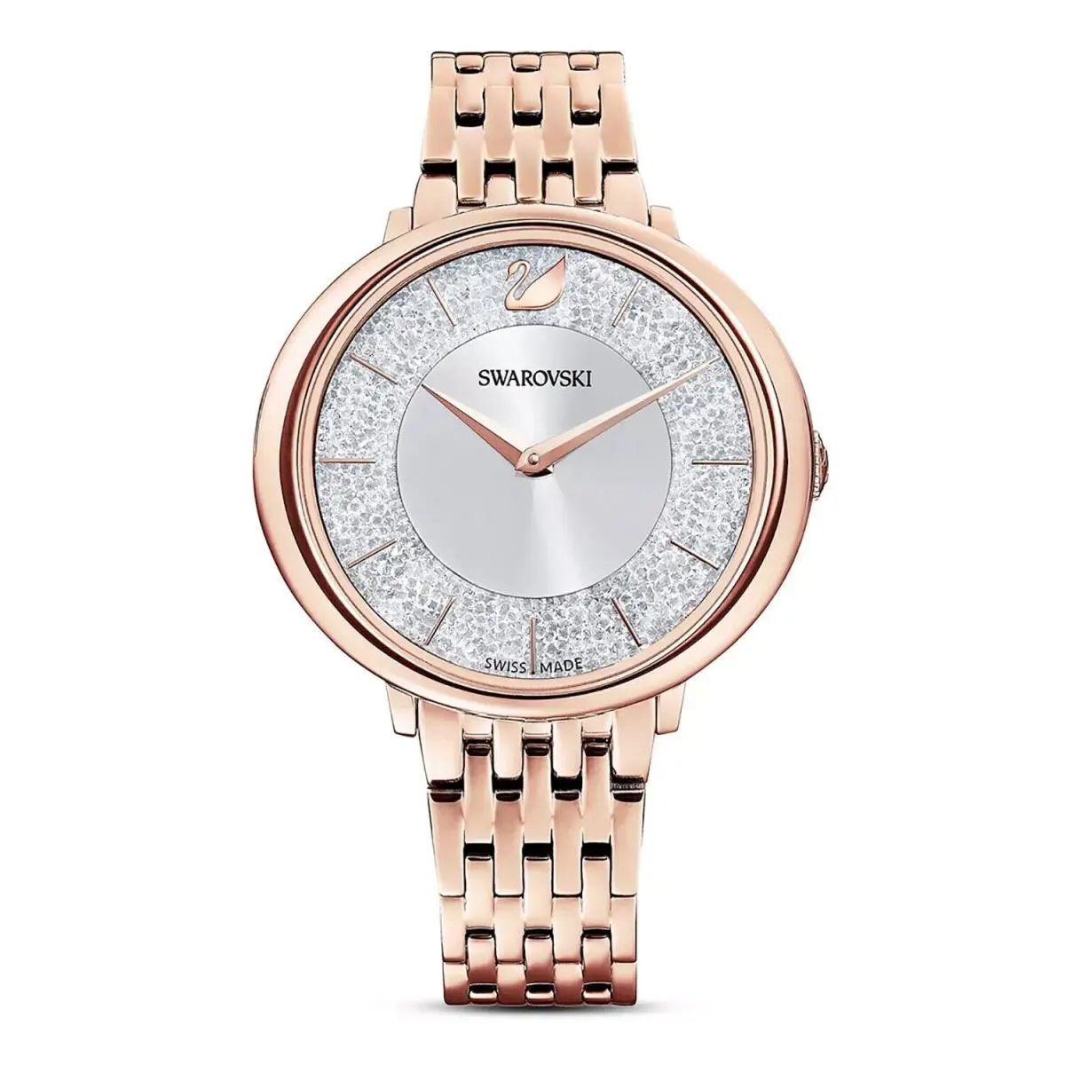 Swarovski 5544590 Crystalline Chic Rose Gold Tone Stainless Steel Women`s Watch