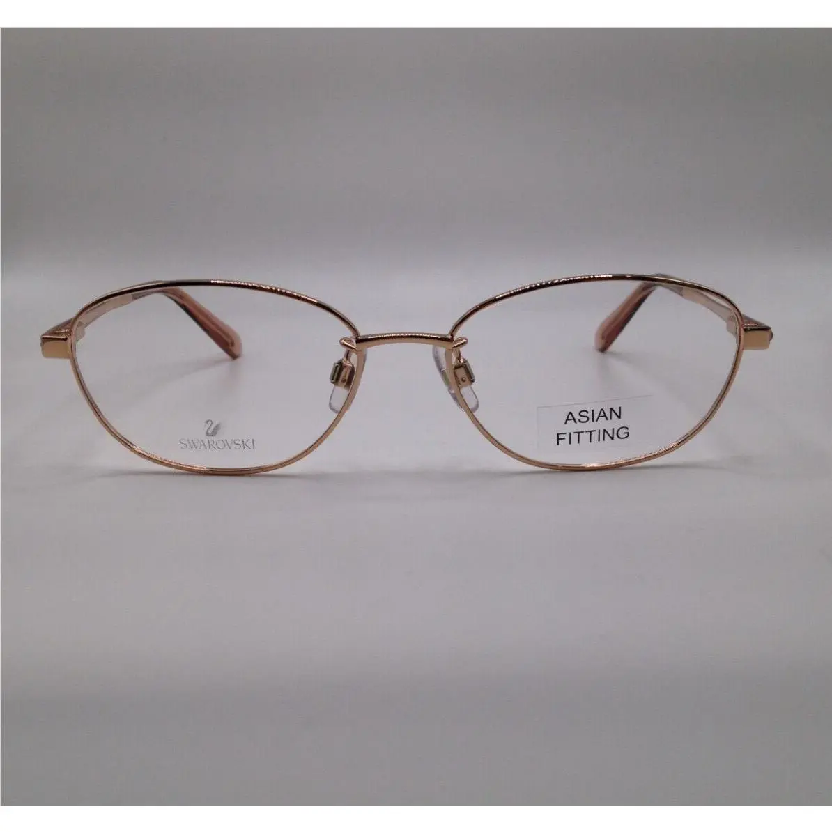 Swarovski SK 5376-D 033 Rose Gold Metal Eyeglasses Frame 54-16-145 Asian Fit