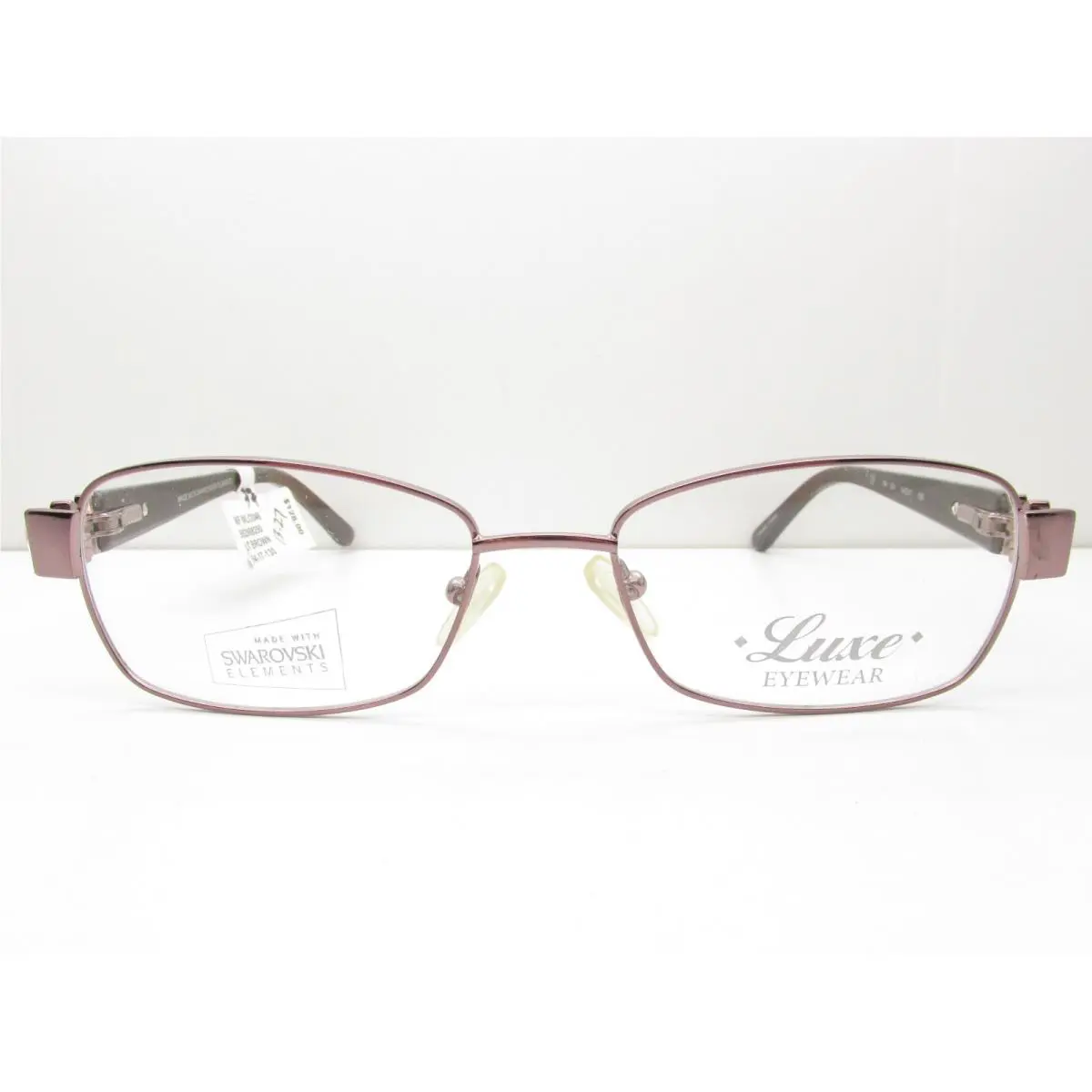 Luxe Eyewear w Swarovski Elements 346 234 Eyeglasses Frames 54-17-130 97545