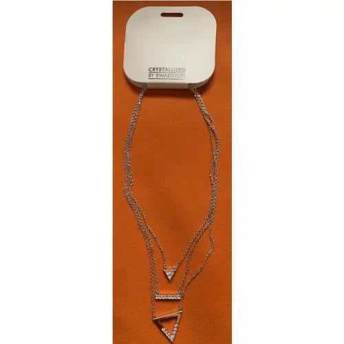 Crystallized By Swarovski Touchtone Necklace Layered Jewelry 5526395