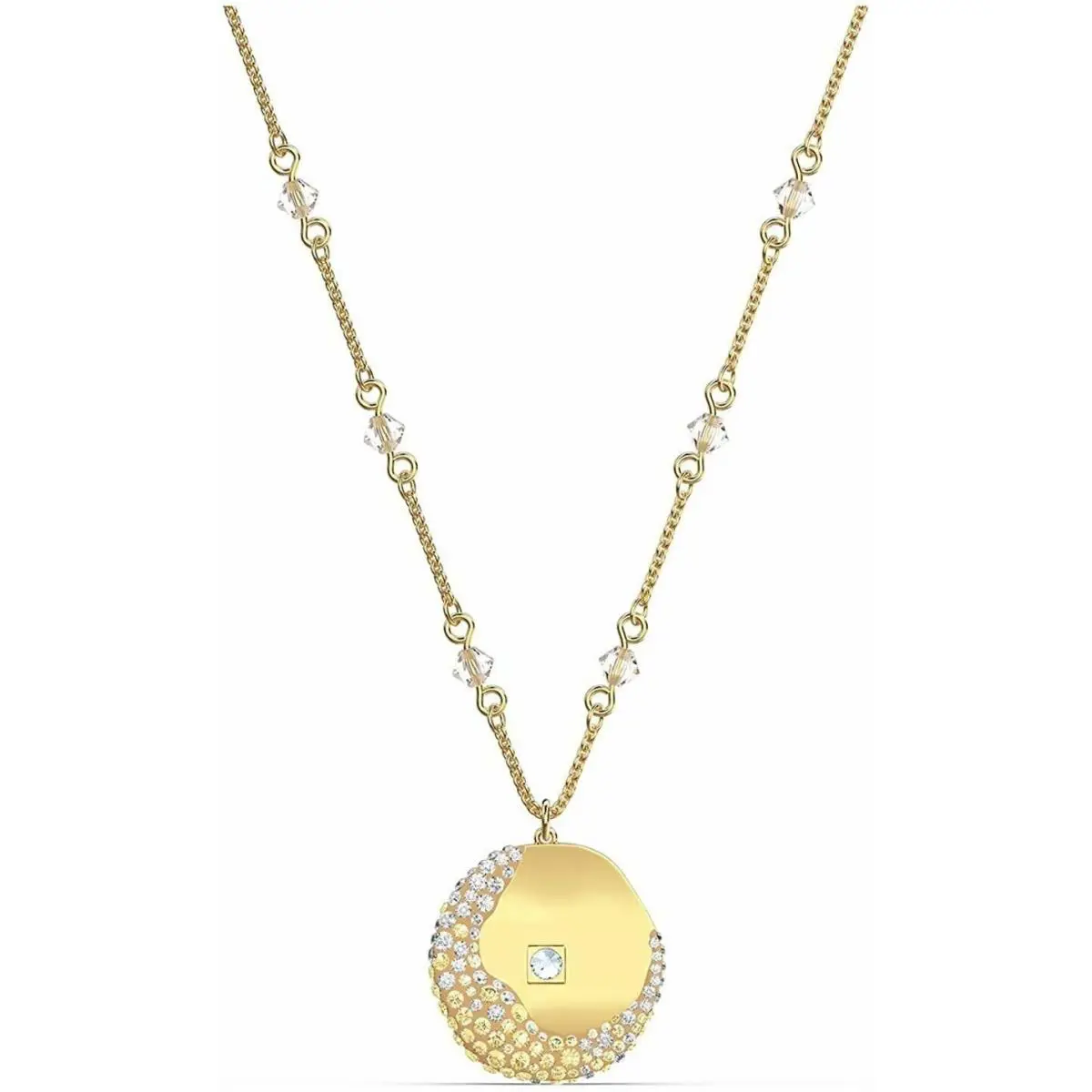 Swarovski The Elements Pendant Yellow Gold Plated
