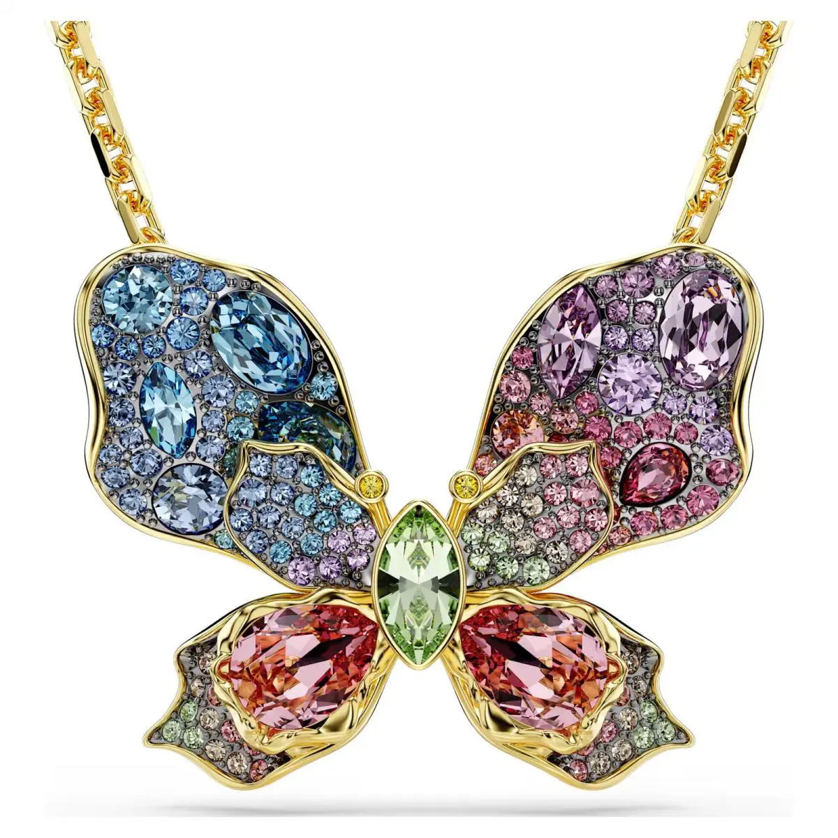 Swarovski Idyllia Pendant and Brooch Mixed Cuts Pavé Butterfly 5709951