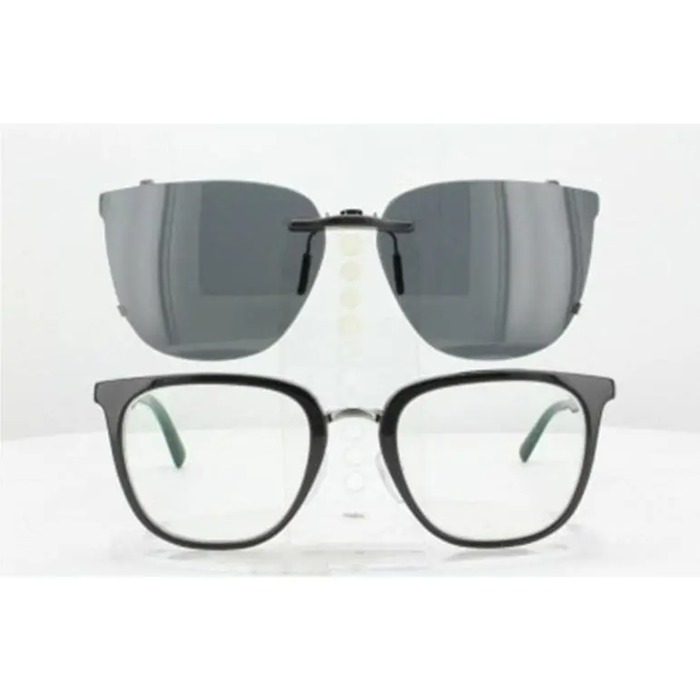 Custom Made For Prada VPR10T-51X21-T Polarized Clip-on Sunglasses Eyeglasses No
