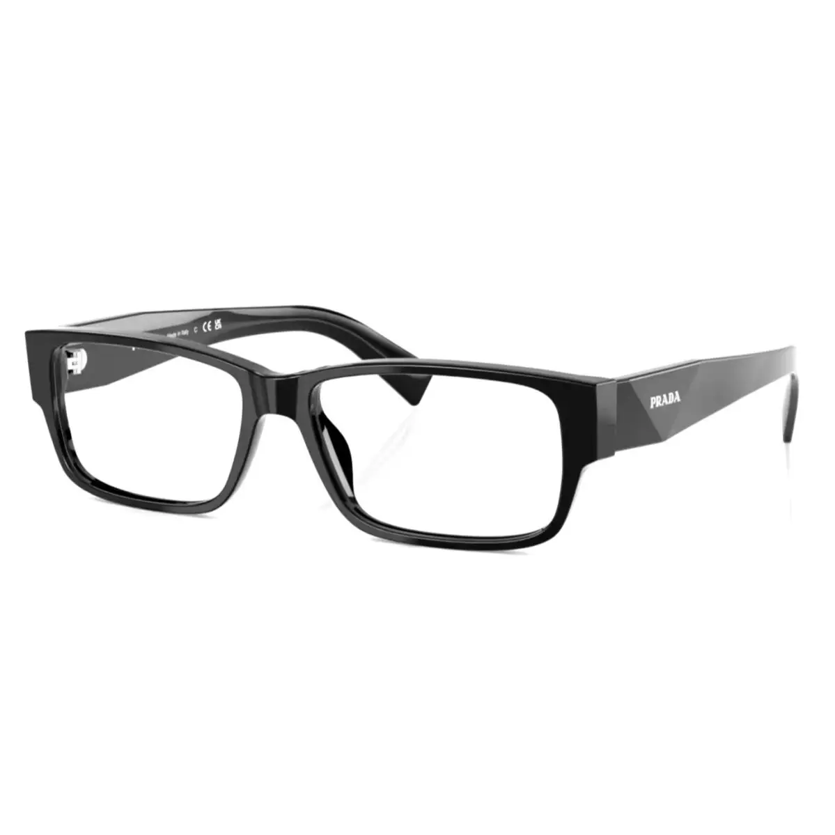 Prada Reading Glasses Vpr B09 16K-1O1 57-16 145 X-large Black Frames Readers