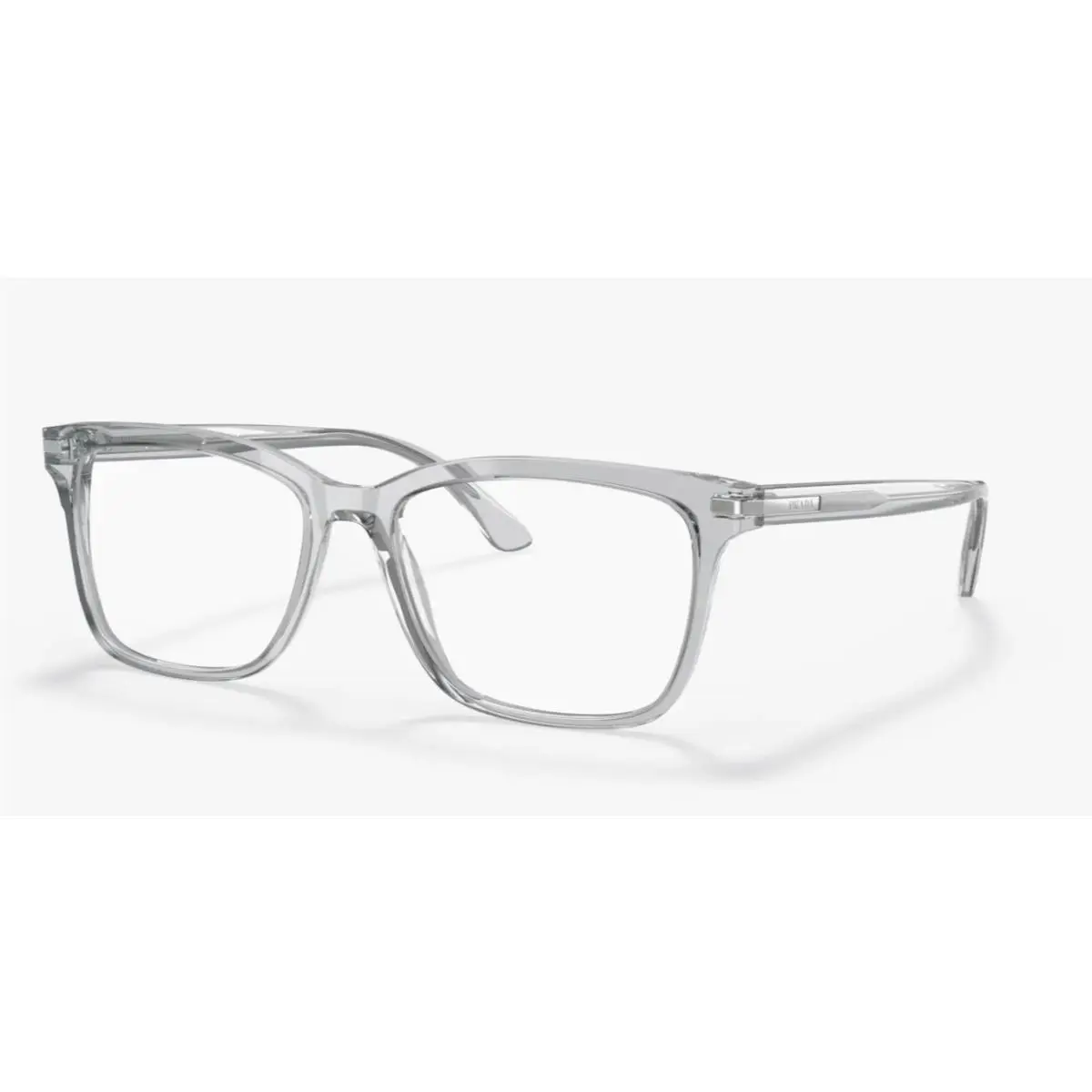Prada Reading Glasses Vpr 14W U43-1O1 56-18 150 Crystal Grey Frames Readers