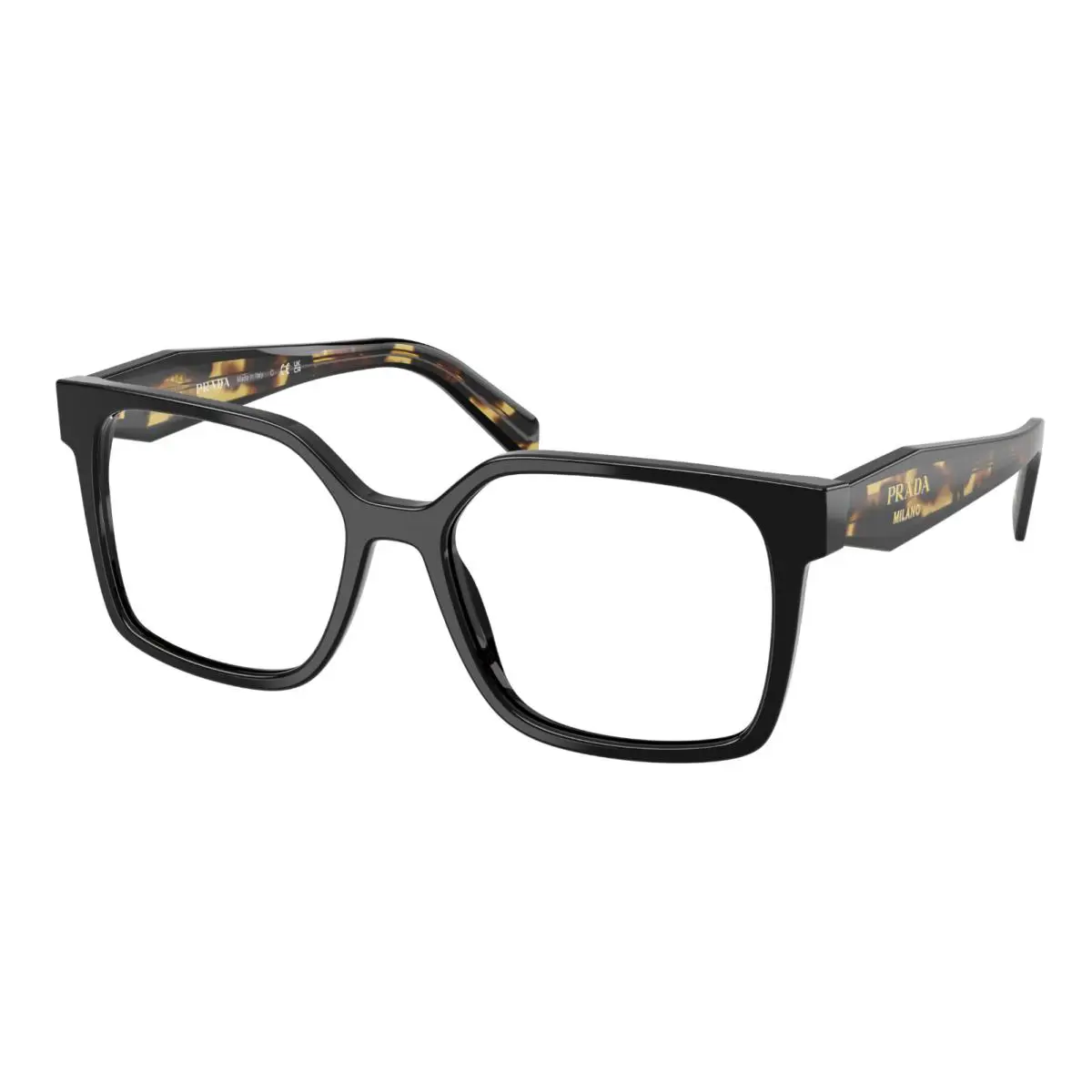 Prada Reading Glasses Vpr B03 389-1O1 54-17 140 Black Tortoise Frames Readers