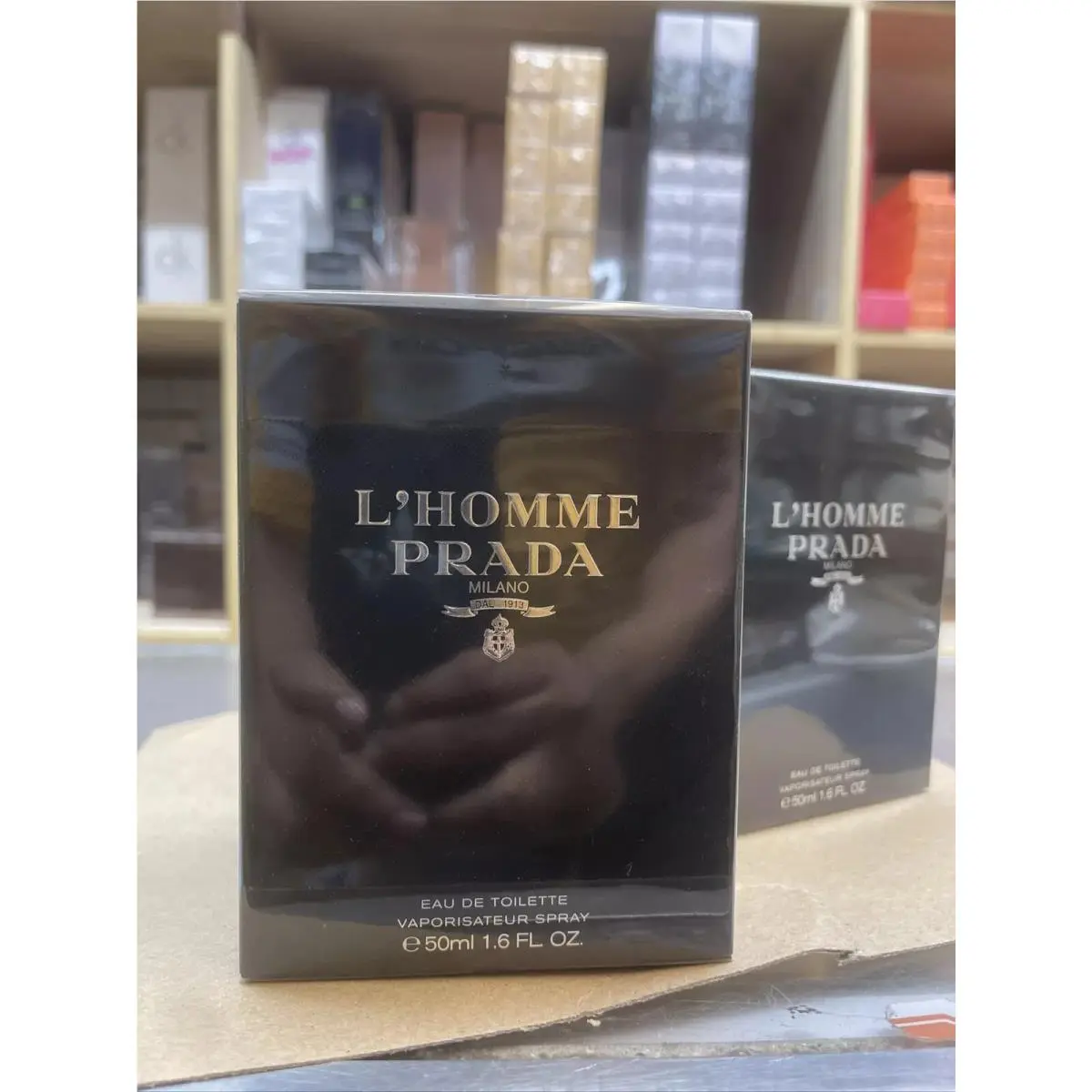 L`homme  by  1.6 oz or 3.4 oz Edt Toilette Pour Homme Men 1.6 oz / 50 ml EDT Spray SEALED by Prada