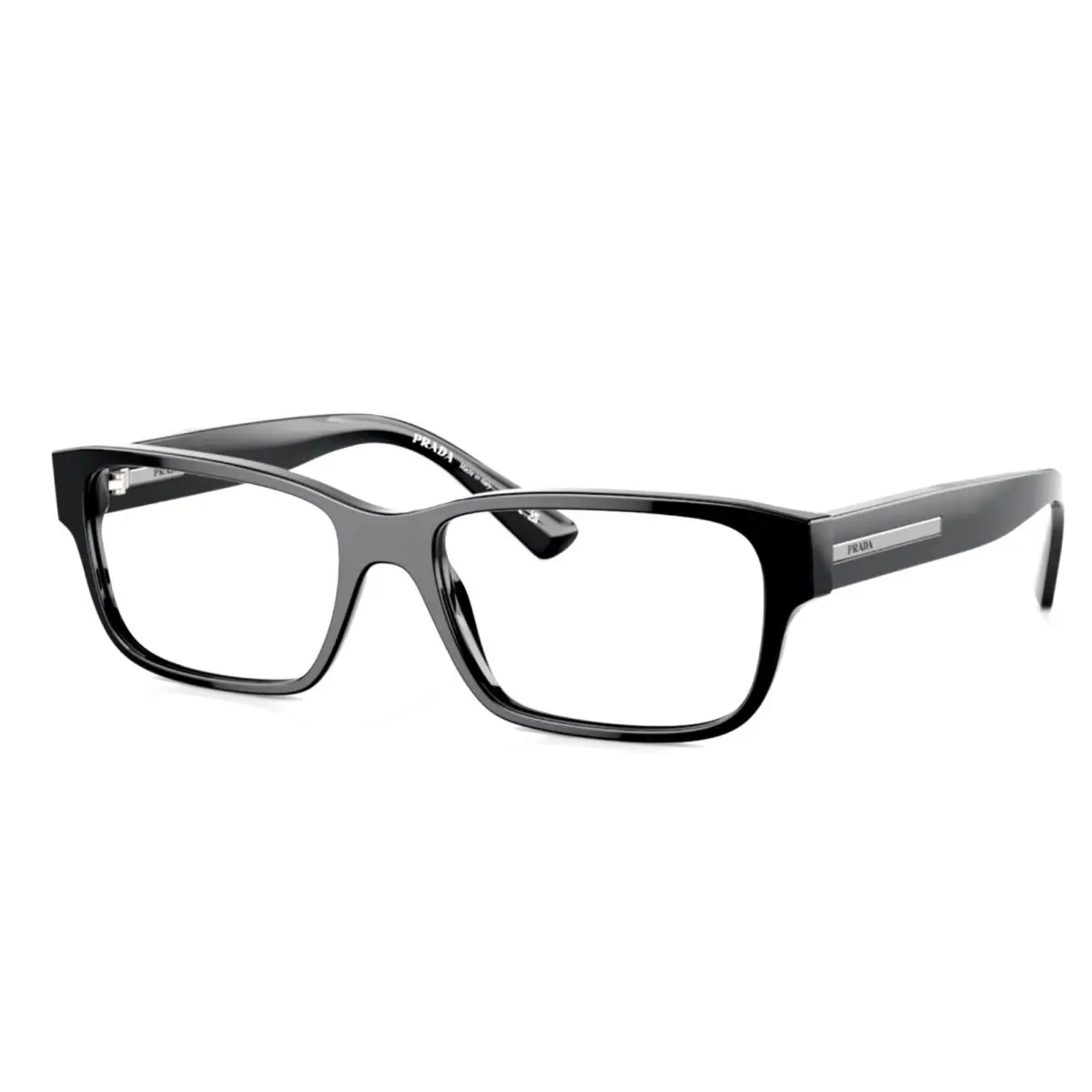 Prada Wide Reading Glasses Vpr 18Z 1AB-1O1 56-17 140 Black Frames Readers