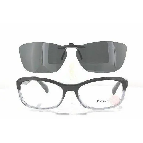 Custom Made For Prada VPR210-55X17 Polarized Clip-on Sunglasses Eyeglasses Not