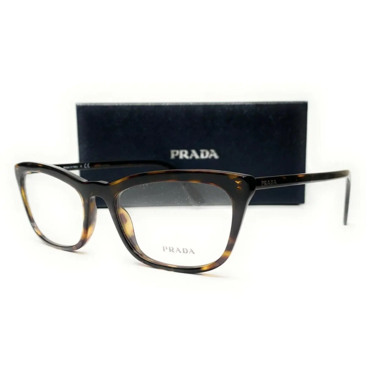 Prada Reading Glasses Vpr 10V 2AU-1O1 54-18 145 Dark Tortoise Frames Readers