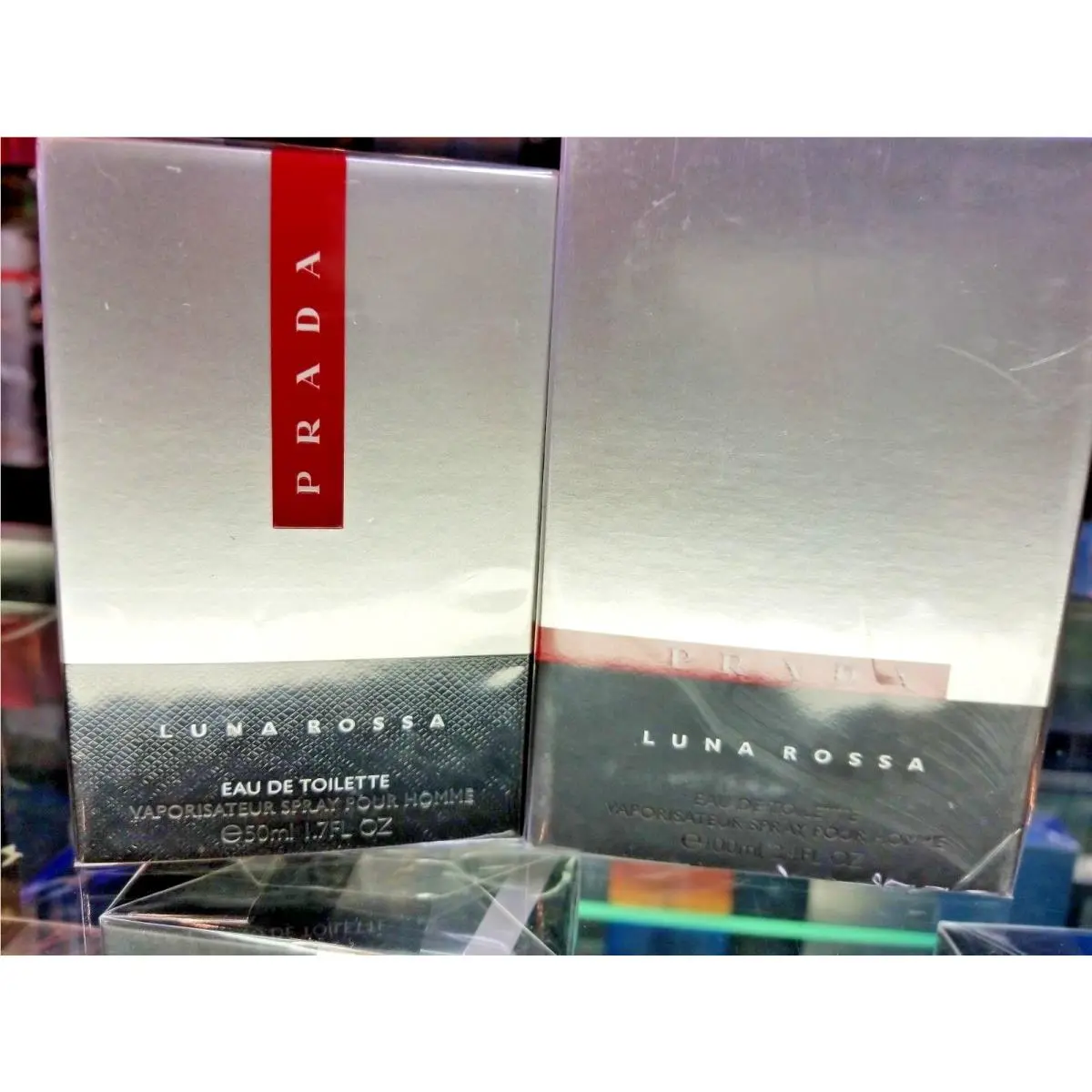 Luna Rossa Pour Homme 1.7 50 ml or 3.4oz 100 Edt Toilette Men by Prada