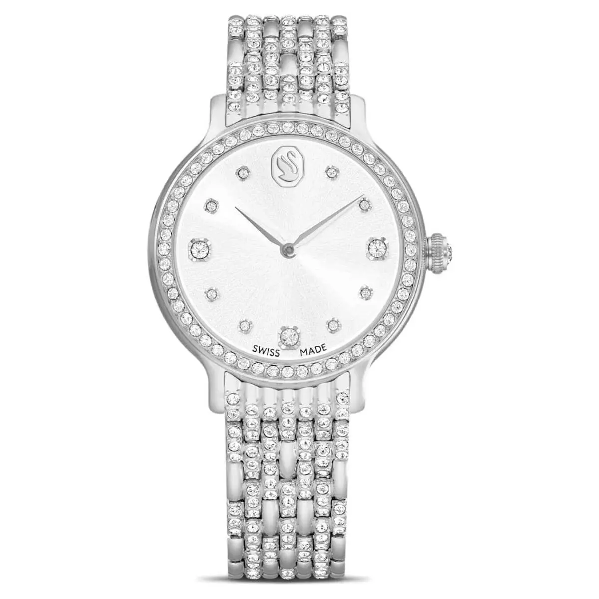 Swarovski Imber Watch Swiss Made Silver Tone 32 mm Stainless Steel 5693634
