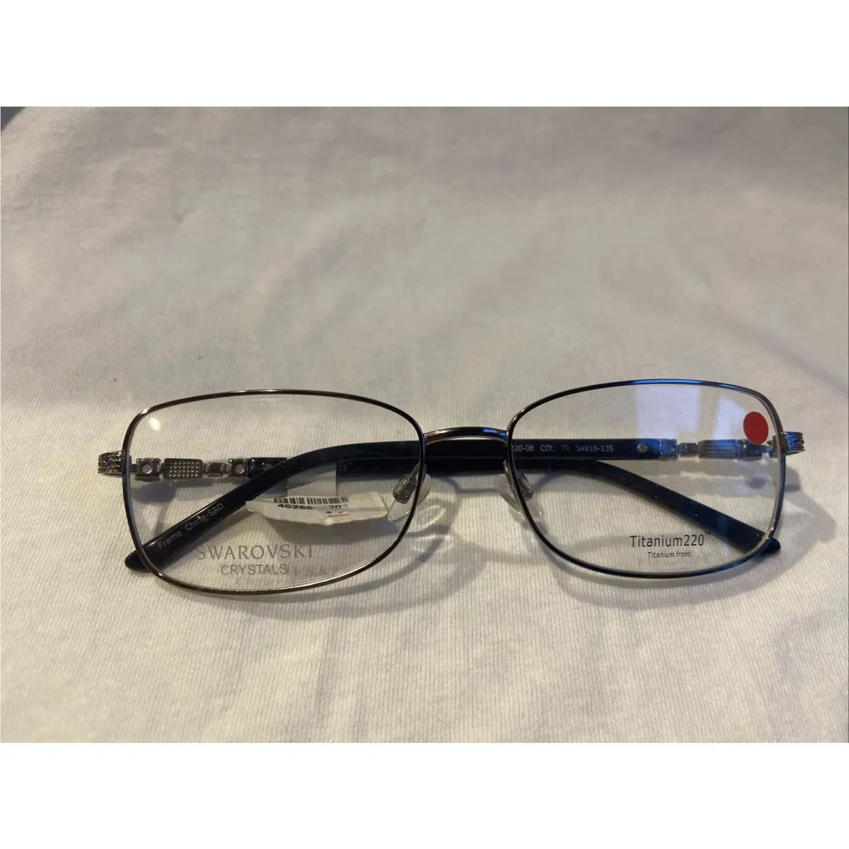 Swarovski Crystals T-220-08 Col 70 54-16-135 Eyeglasses Frames