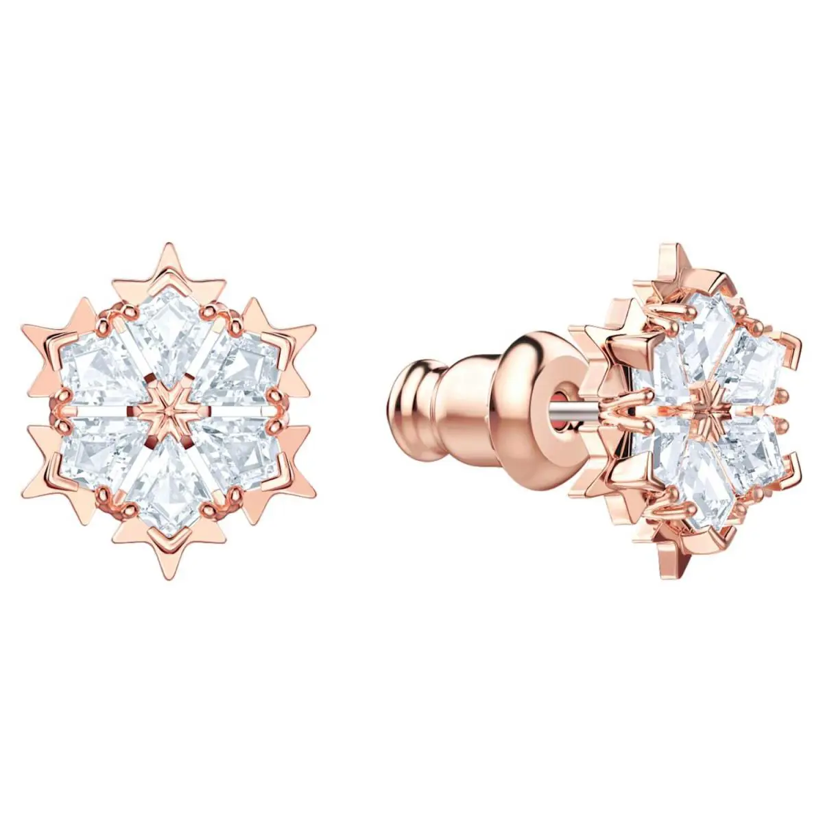 Swarovski Jewelry Magic Pierced Earrings Rose Gold-5428429