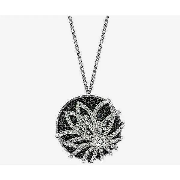Signed Swarovski Dove Pendant Necklace 5190018