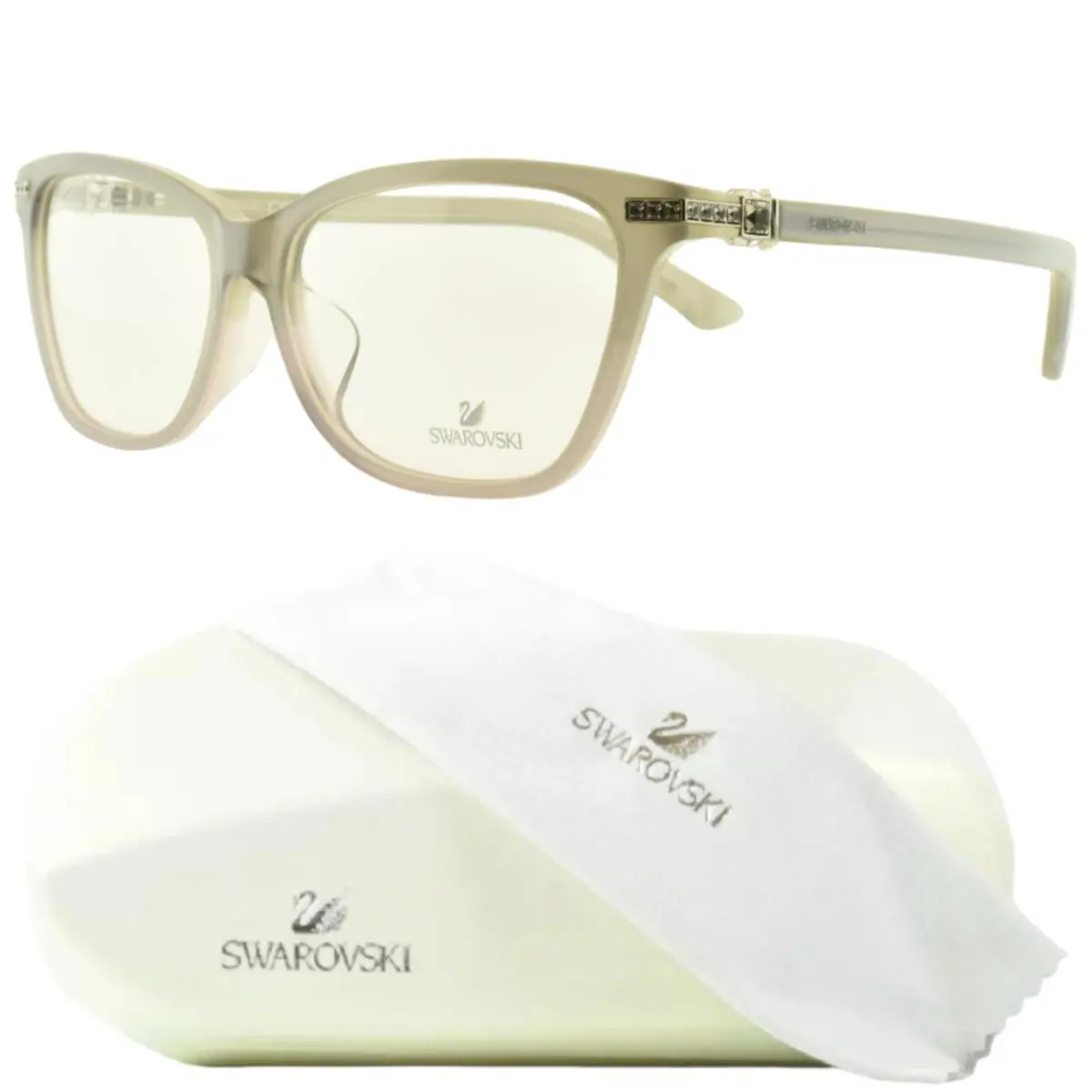 Swarovski SW5153-F 020 Grey Full Rim Womens Optical Frame