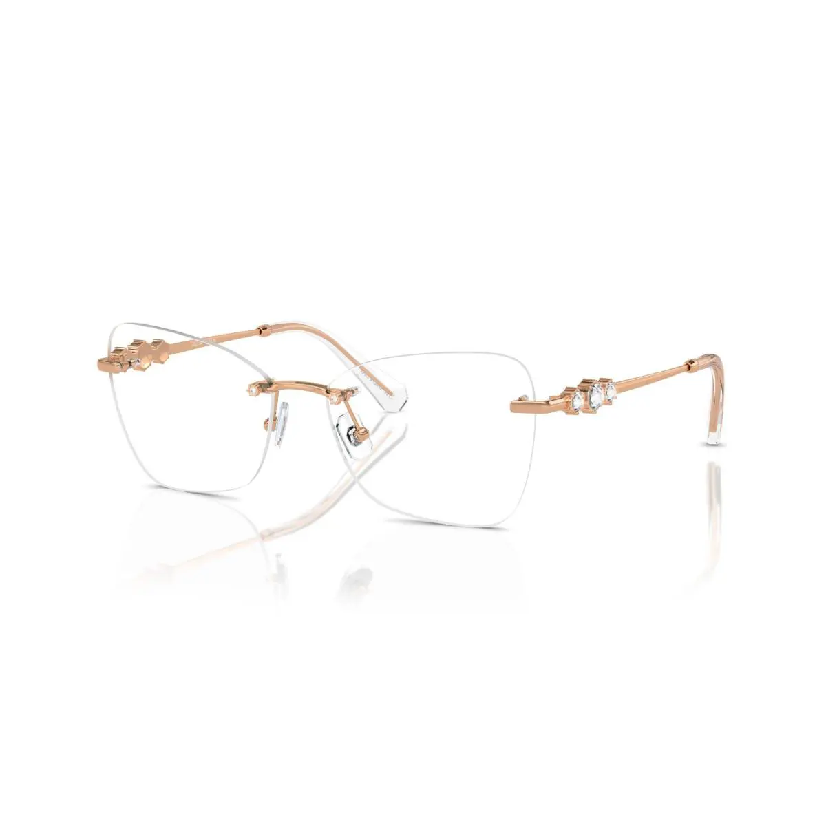 1014 Eyeglasses 4014 Gold by Swarovski