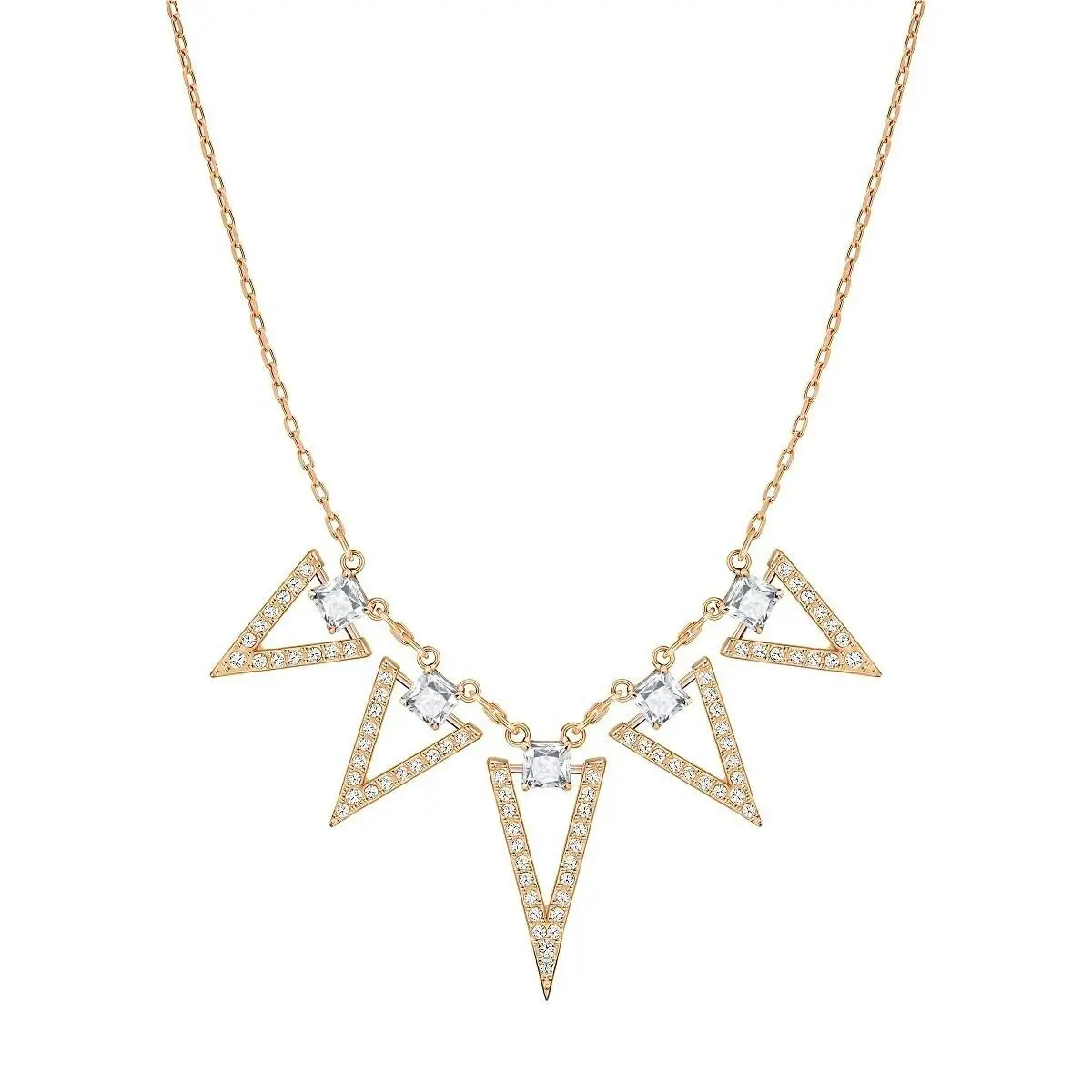 Swarovski Jewelry Funk Necklace Rose Gold - 5241273