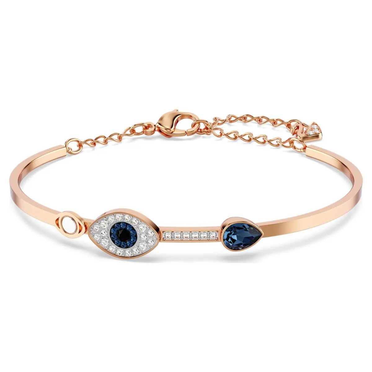 Swarovski Symbolic Bangle Evil Eye Blue Mixed Metal Finish 5171991