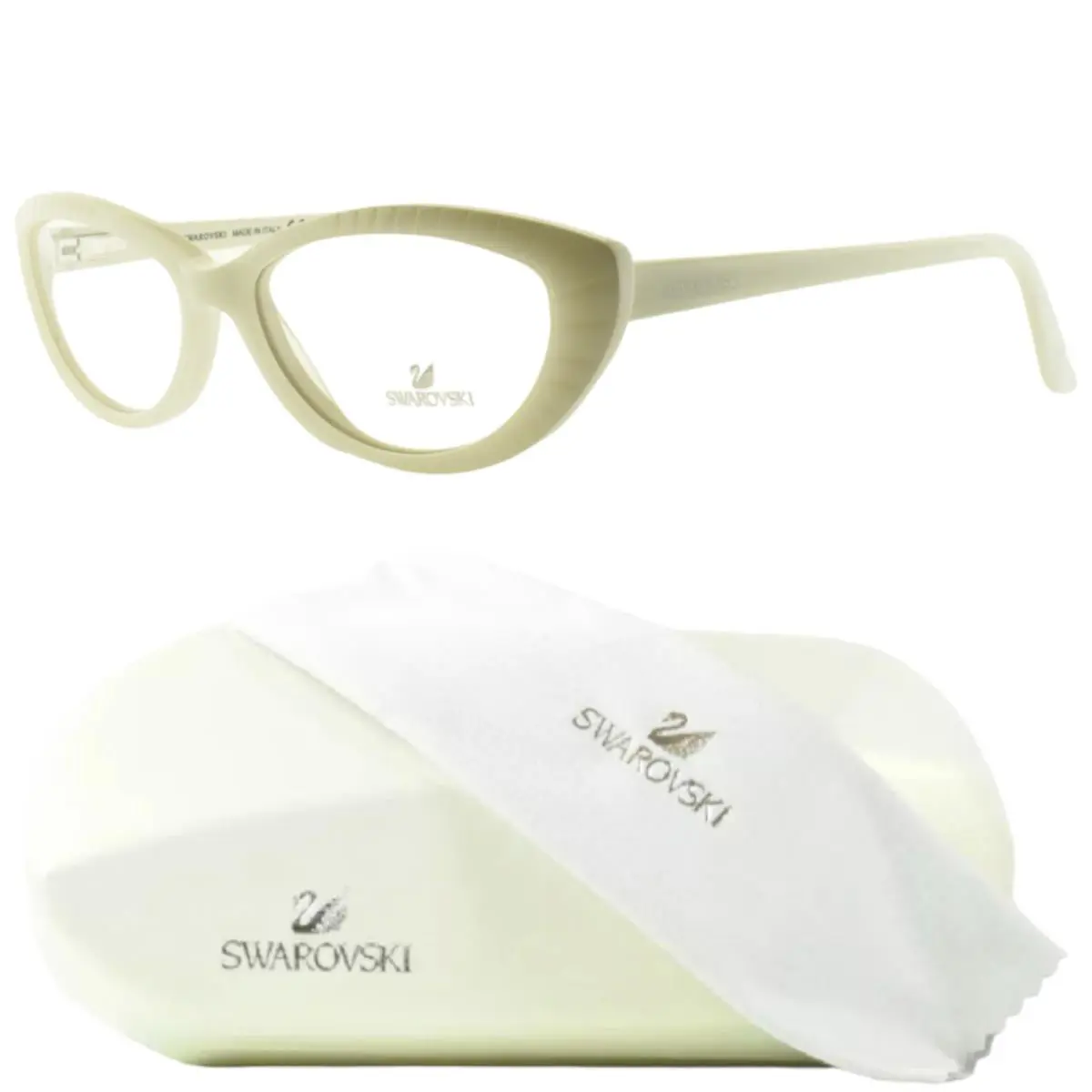 Swarovski Swrovski SW5066 024 White Full Rim Womens Optical Frame - Frame: White