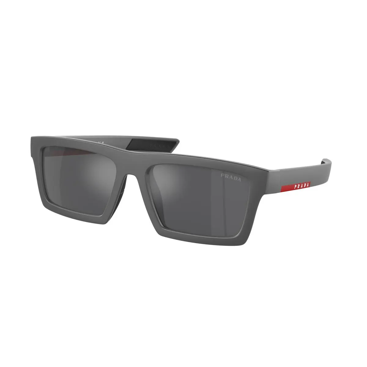 Prada Linea Rossa 02ZSU Sunglasses 18K60A Grey
