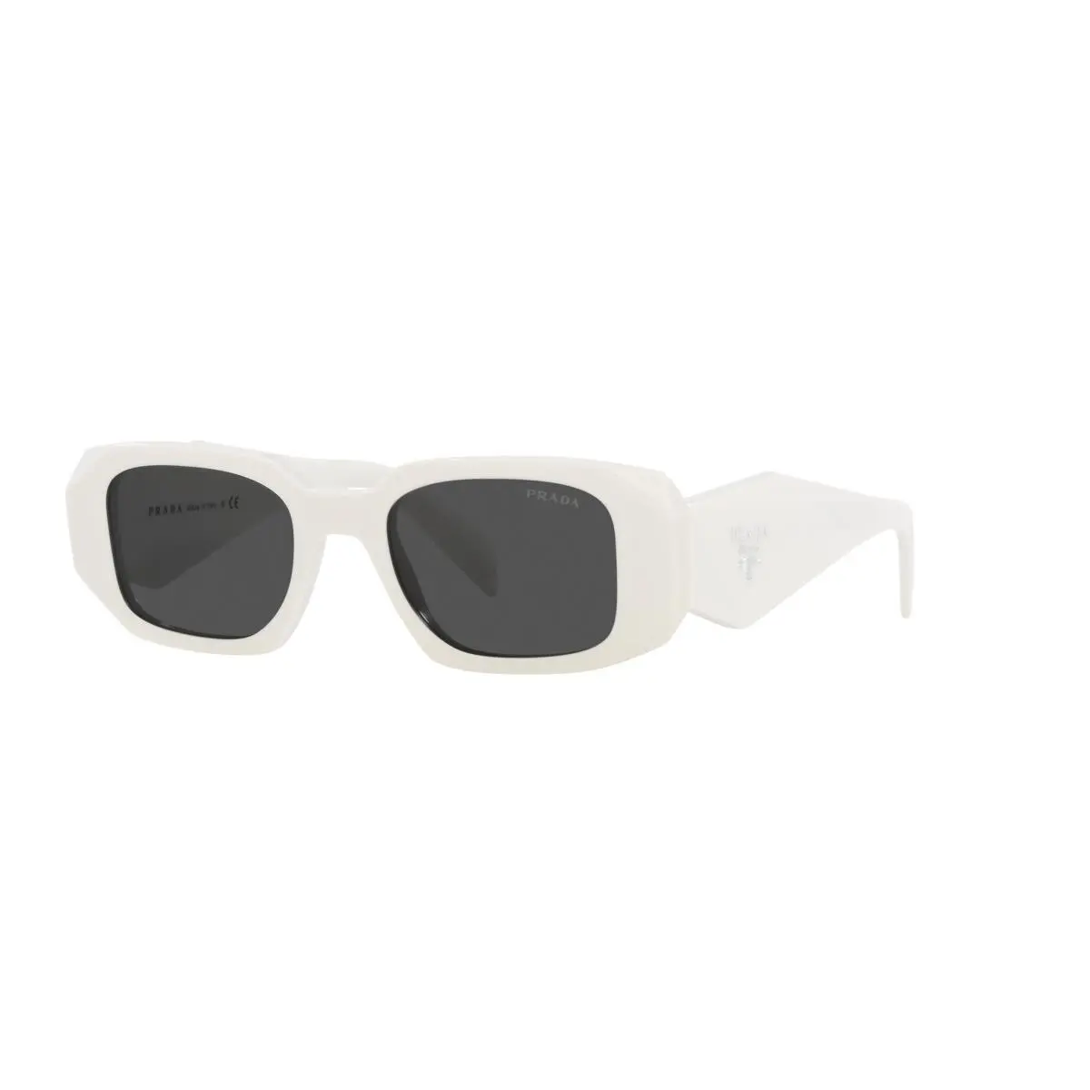 Prada Sunglasses PR17WS 1425S0 49mm Ivory / Dark Grey Lens