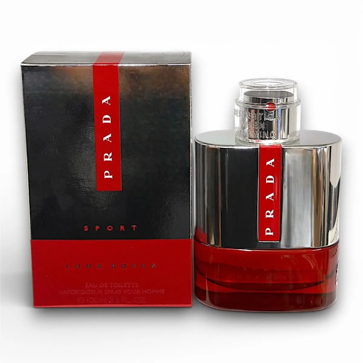 Prada Luna Rossa Sport 3.4 oz / 100 ml Edt Eau De Toilette For Men Unseal