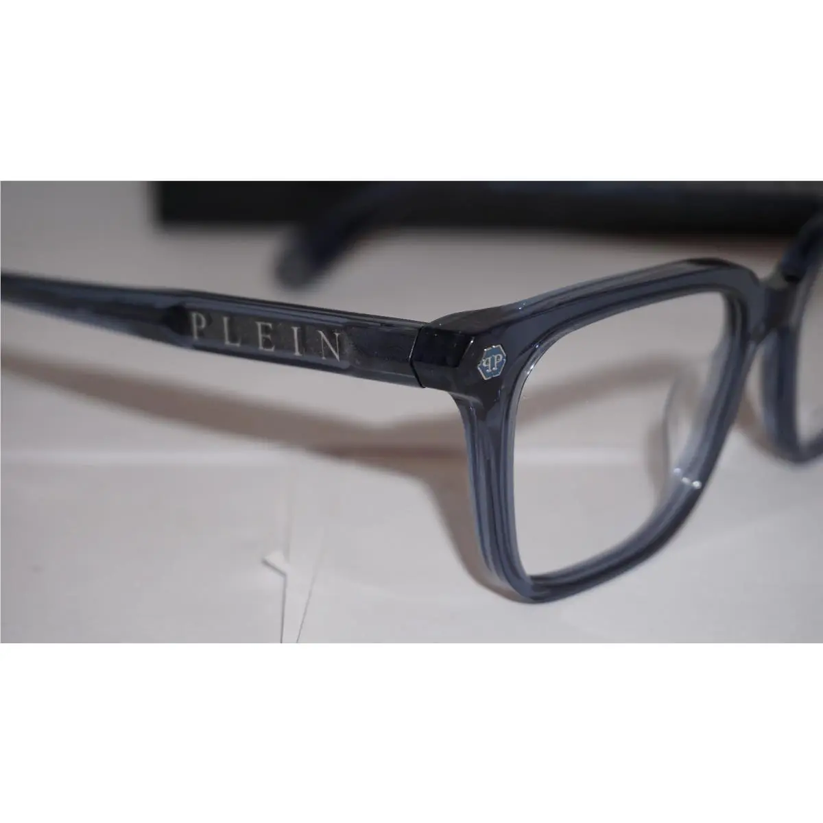 Prada Phillipp Plein Eyeglasses First Touch Blue Transparent VPP015 0U11 53 19 145