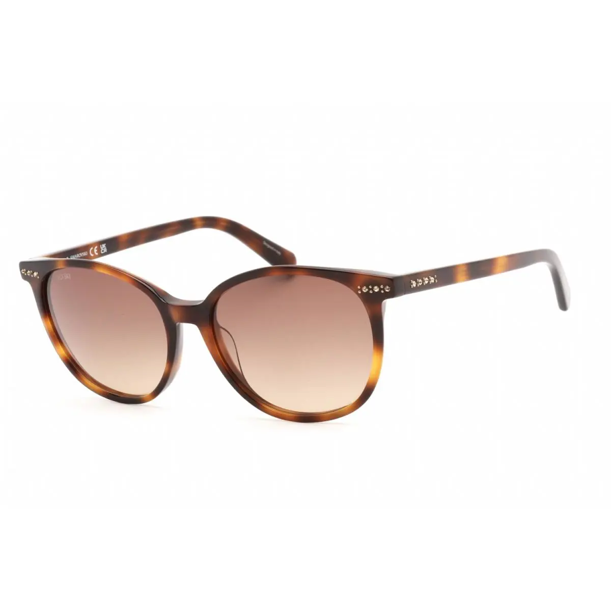 Swarovski SK0354-52F-53 Sunglasses Size 61mm 140mm 13mm Gold 889214324122