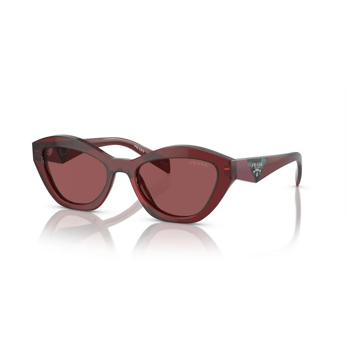 Prada A02S Sunglasses 18O80B Red