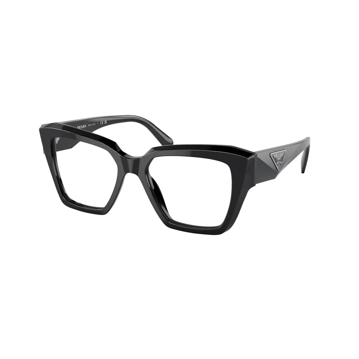 Prada 09ZV Eyeglasses 1AB1O1 Black