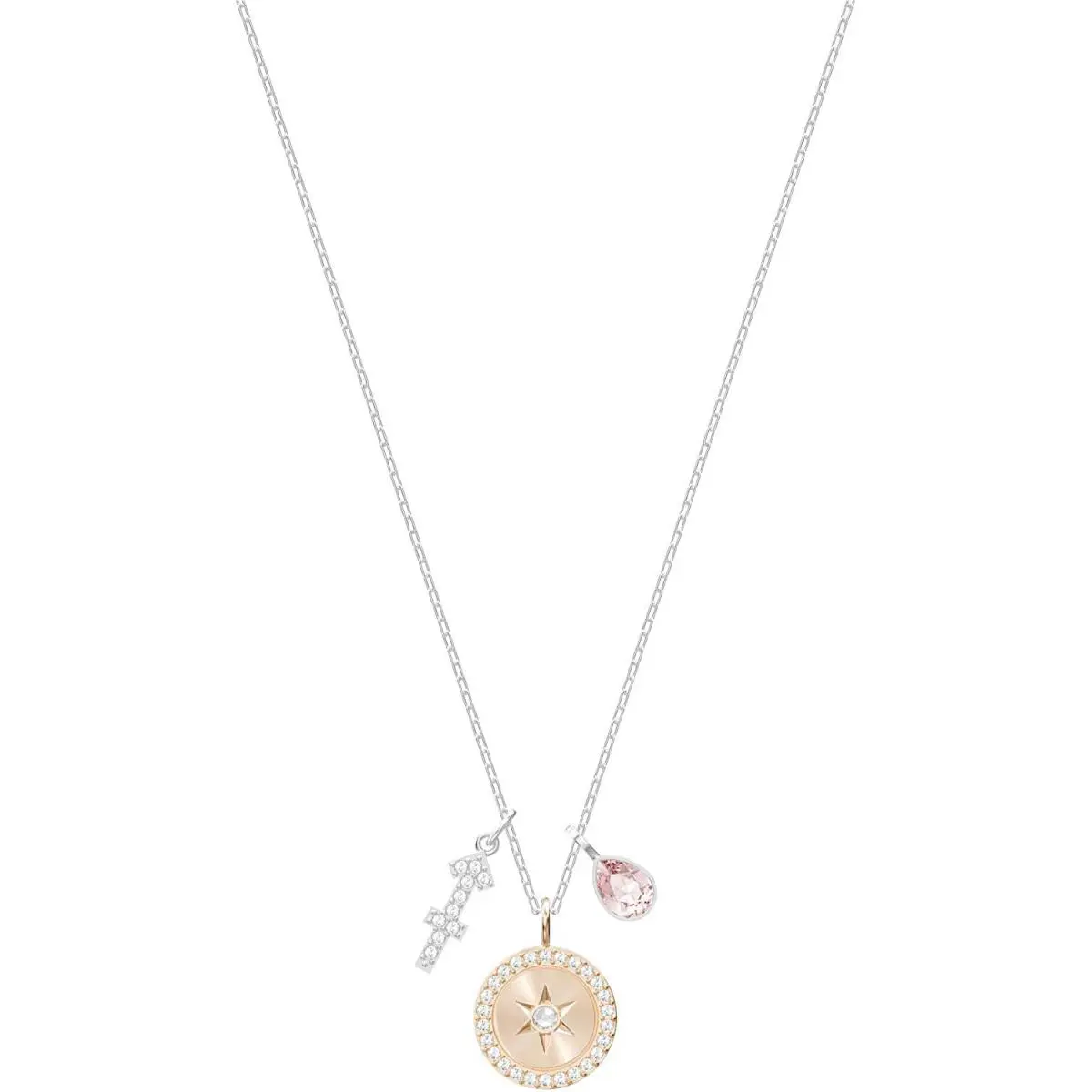 Swarovski Zodiac Pendant Sagittarius Pink Rhodium Plating -5349221