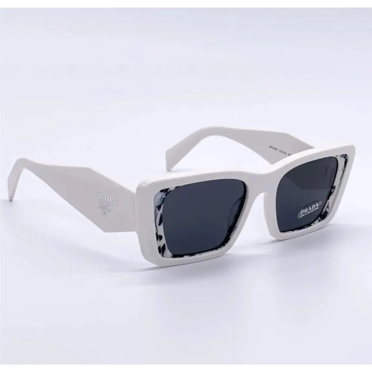 Prada PR 08YS 02V5S0 White - Grey 51mm Sunglasses / /
