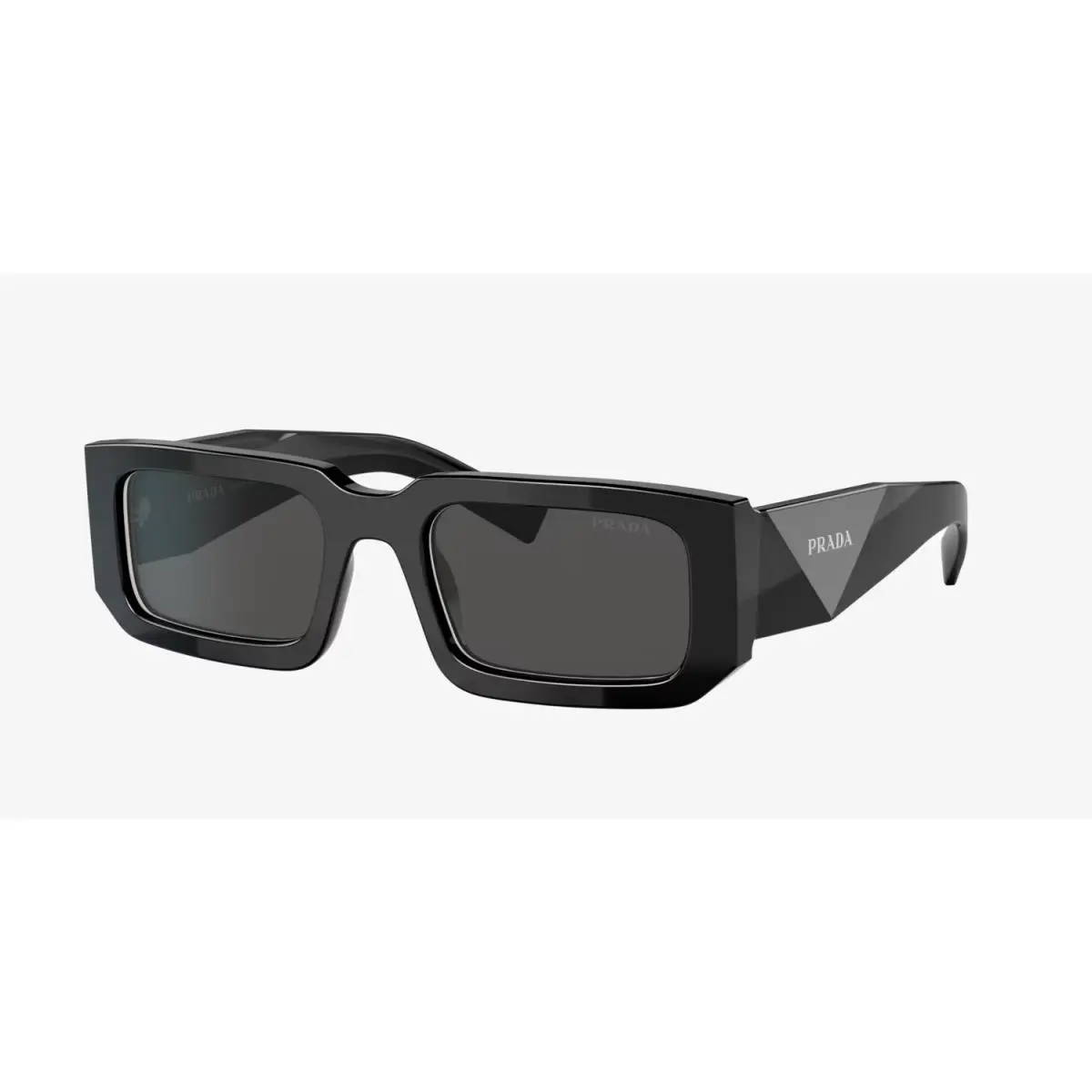 Prada Sunglasses PR06YS 09Q5S0 53mm Black White / Dark Grey Lens