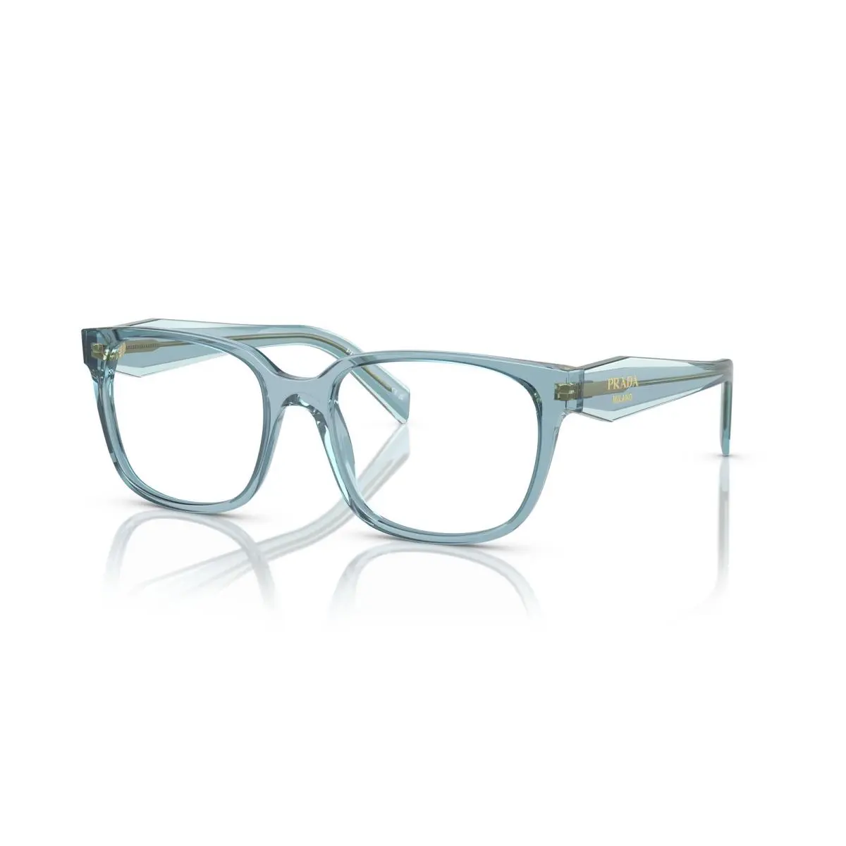 Prada 17ZV Eyeglasses 16J1O1 Blue