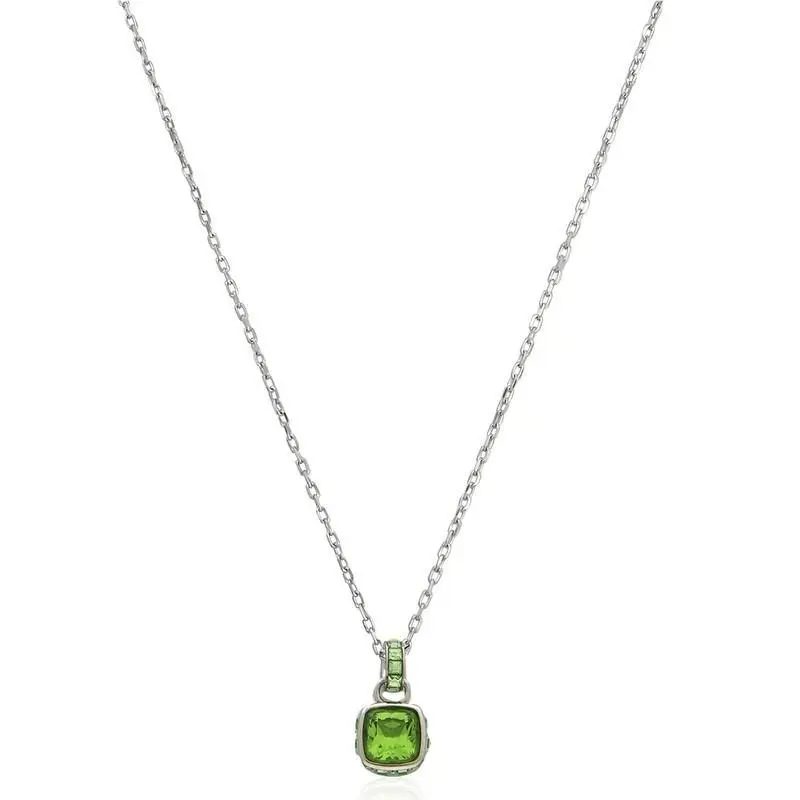 Swarovski Birthstone Pendant August Green Rhs Elegant Jewelry Accessory
