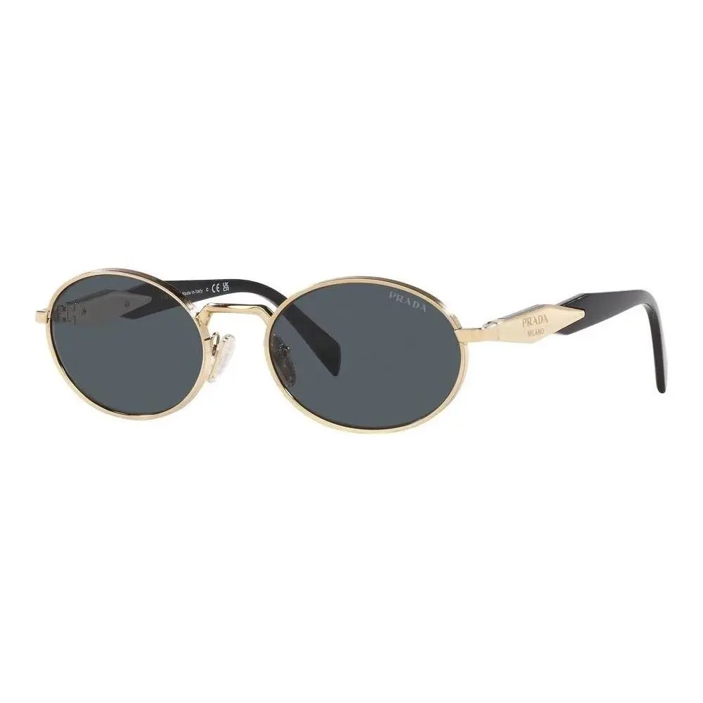 Prada PR 65ZS ZVN09T Pale Gold Dark Grey 55 mm Women`s Sunglasses
